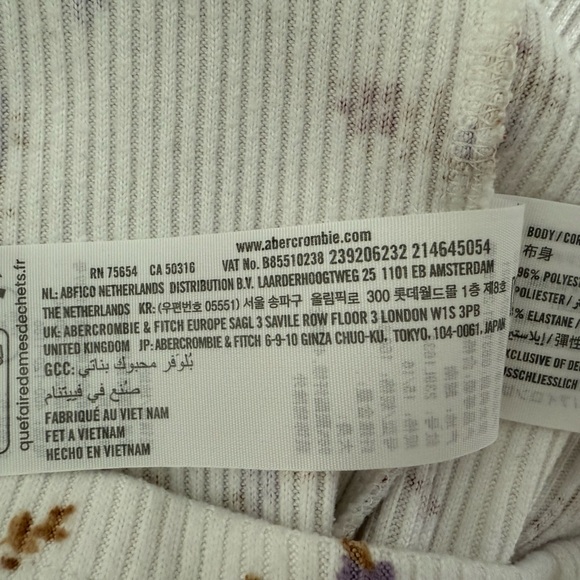 Abercrombie Kids Red Ribbed Blouse - Picture 5 of 6